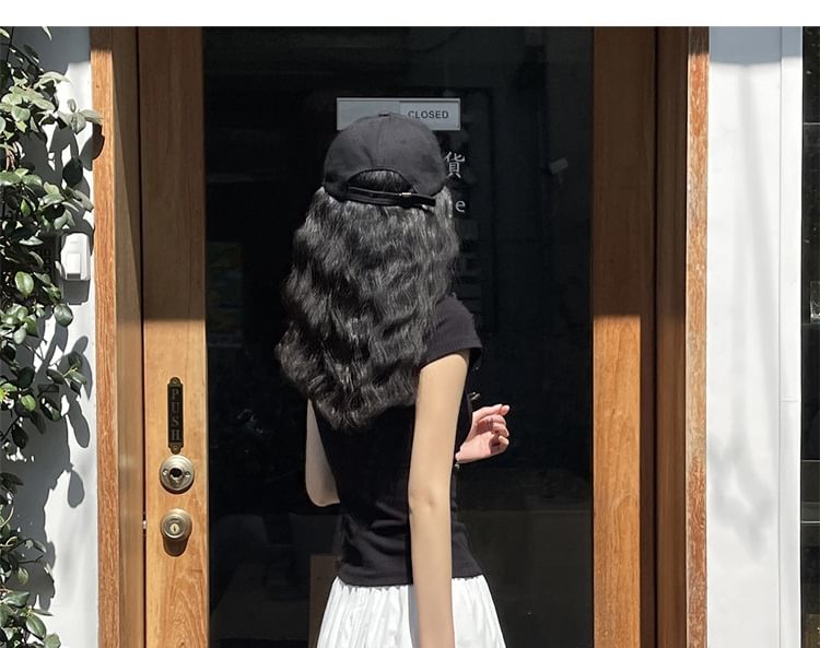 High Waist Plain Midi Skirt