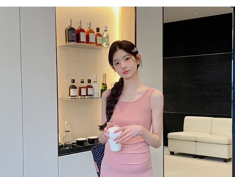 Maternity Sheath Dress and Striped Shirt Set