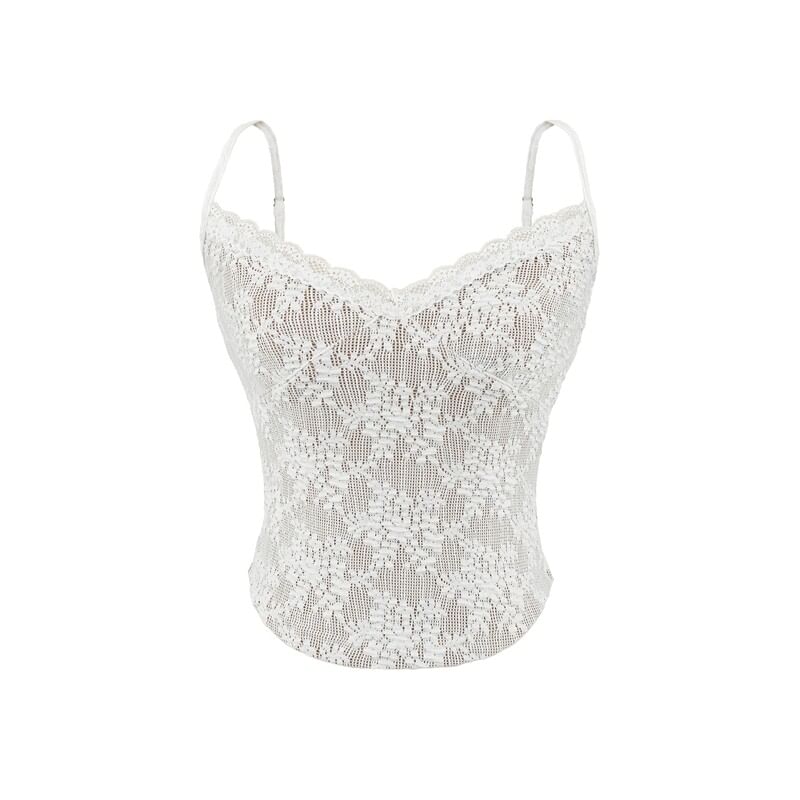 Lace Overlay Camisole