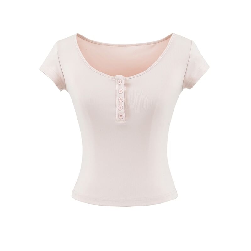 Henley Short Sleeve Tee