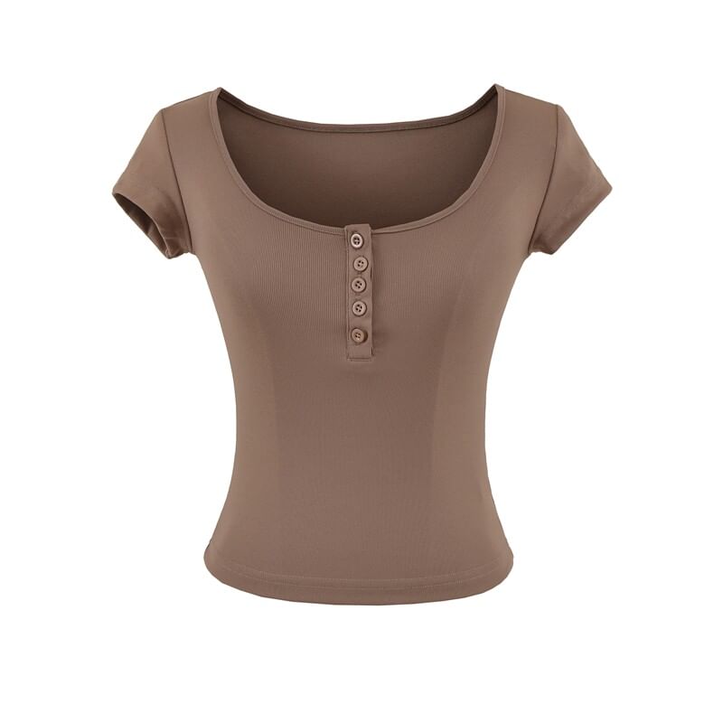 Henley Short Sleeve Tee