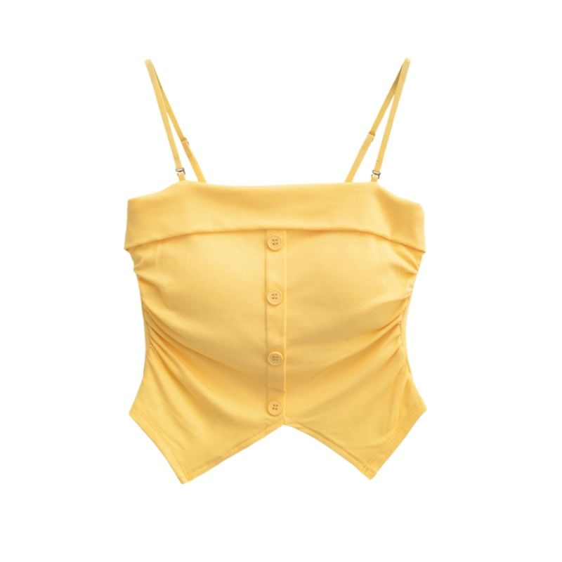 Ruch Padded Crop Cami Top