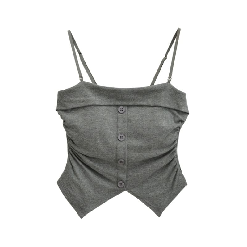Ruch Padded Crop Cami Top