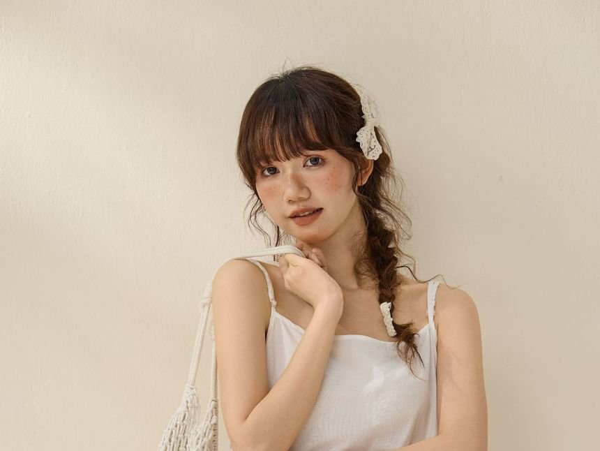 Simple Ruffled Camisole Top
