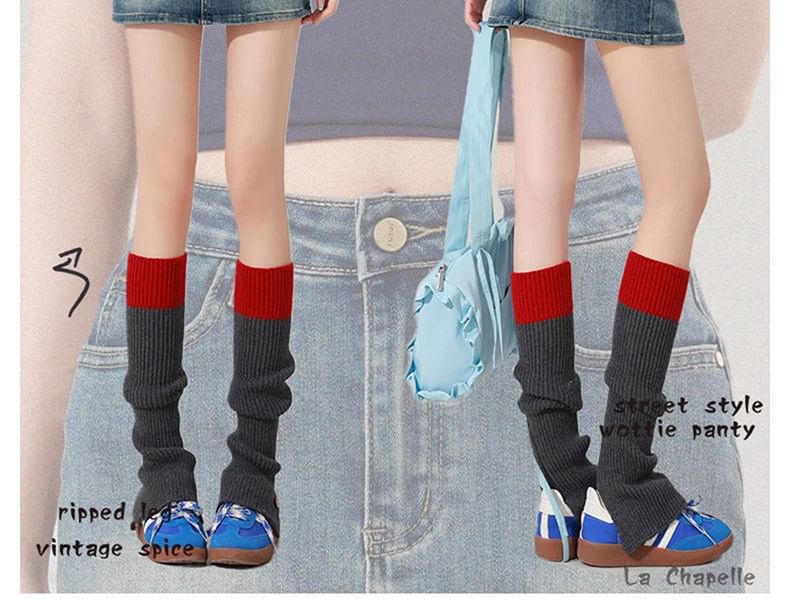 High Waist Washed Denim Mini Pencil Skirt