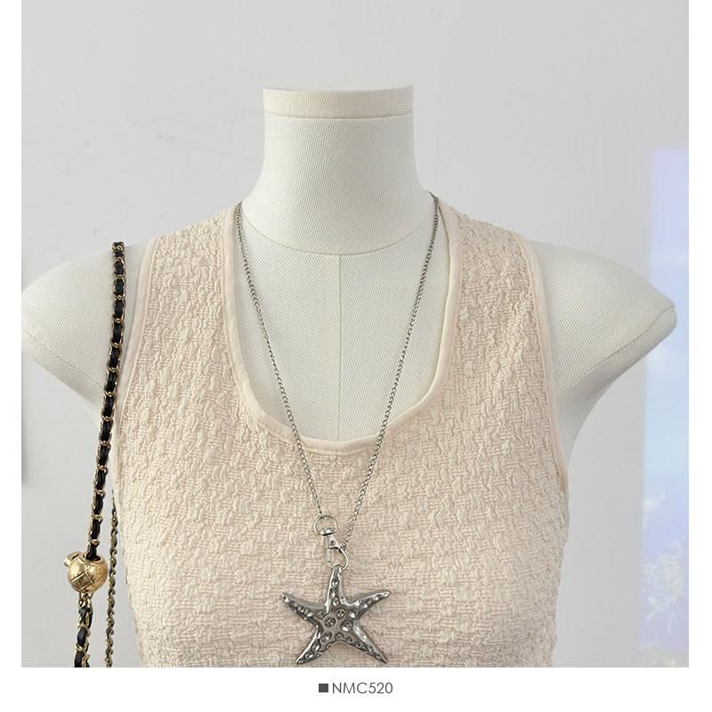 U-Neck Ruffled Tank Top
