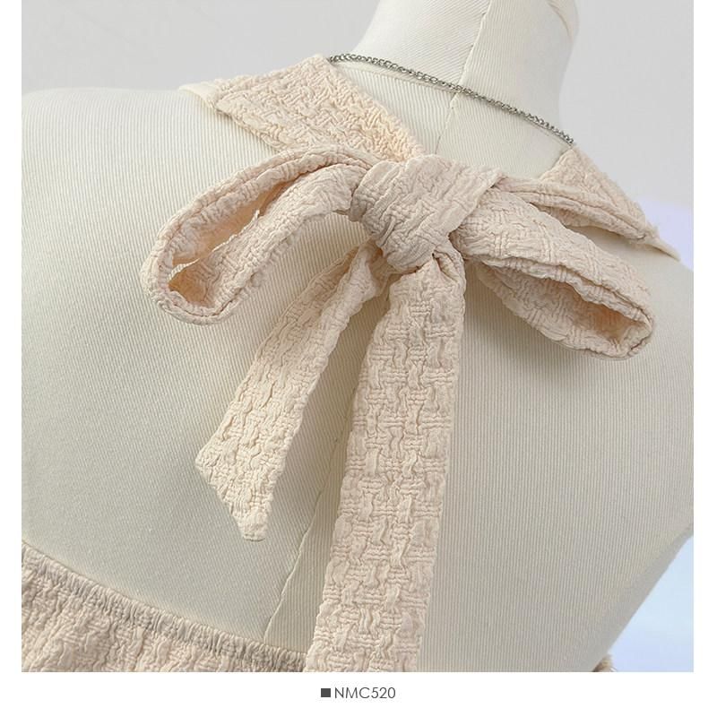 U-Neck Ruffled Tank Top