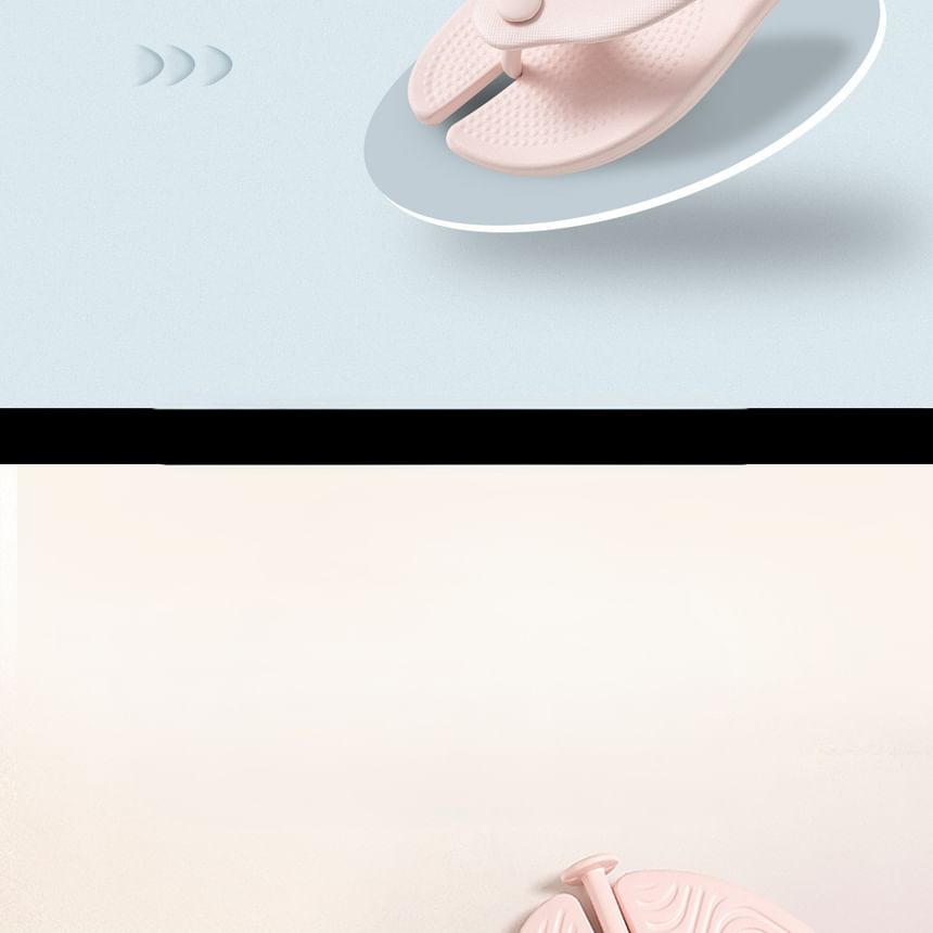 Foldable Plain Flip-Flops