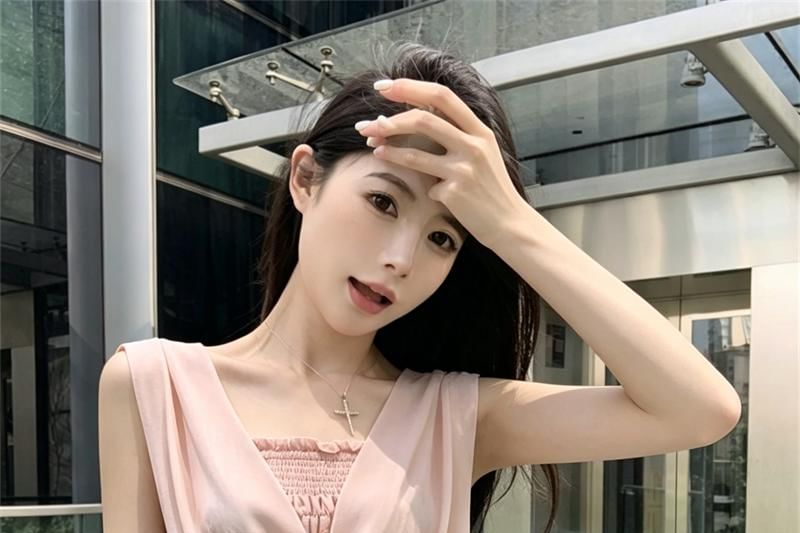 Asymmetric Mock Two-Piece Wrap Top