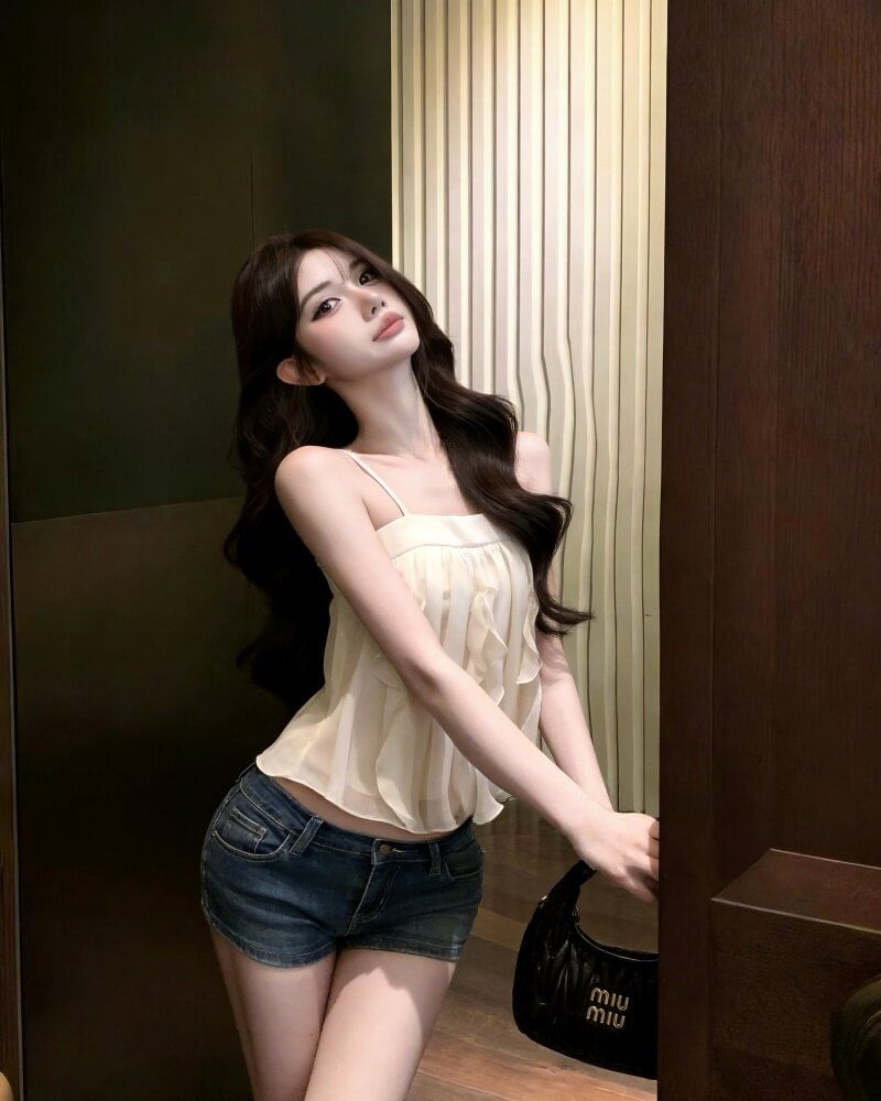 Ruffle Camisole Top
