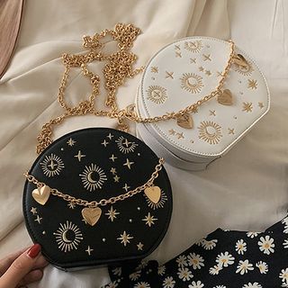 Bag Chain Crossbody Embroidered