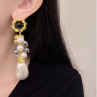 Earring Drop Faux Pearl