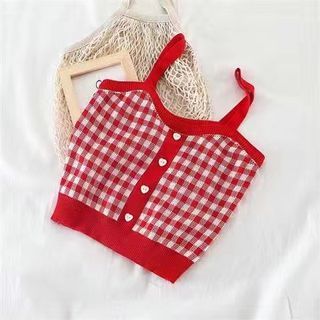 Cami Plaid Top