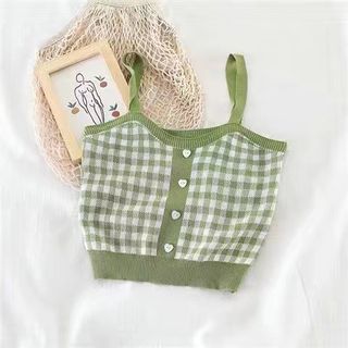 Cami Plaid Top