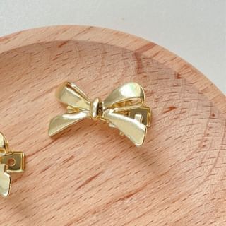 Alloy Hair Bow Clip