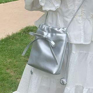Bag Bow Drawstring Crossbody