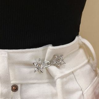 Rhinestone Star Adjuster Waist