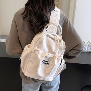 Plain Lettering Sling Bag