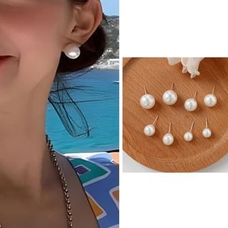 Pearl Faux Stud Designs) (Various Earring
