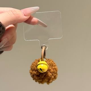 Phone Pom Charm Bell