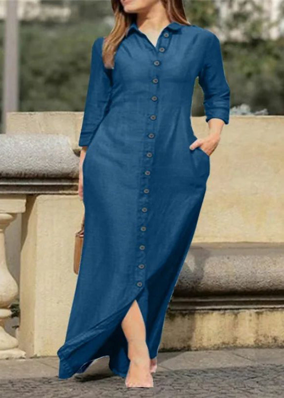 Long Shirts Button Fall Peter Dress Black Pan Natural Collar