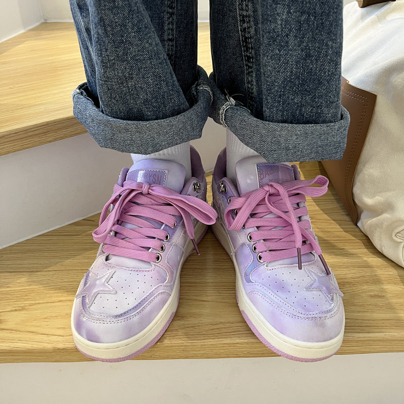 Purple Star Casual Sneakers MK Kawaii Store