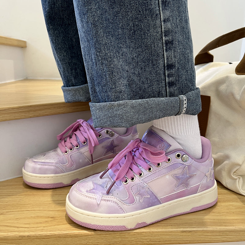 Purple Star Casual Sneakers MK Kawaii Store