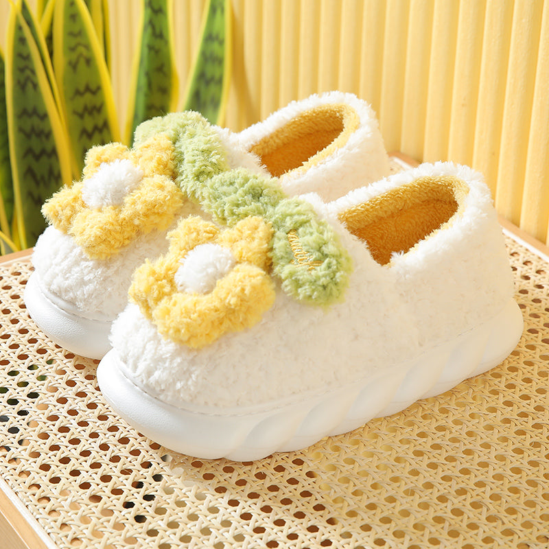 Sweet Comfy Soft Flowers Slippers ON887 MK Kawaii Store
