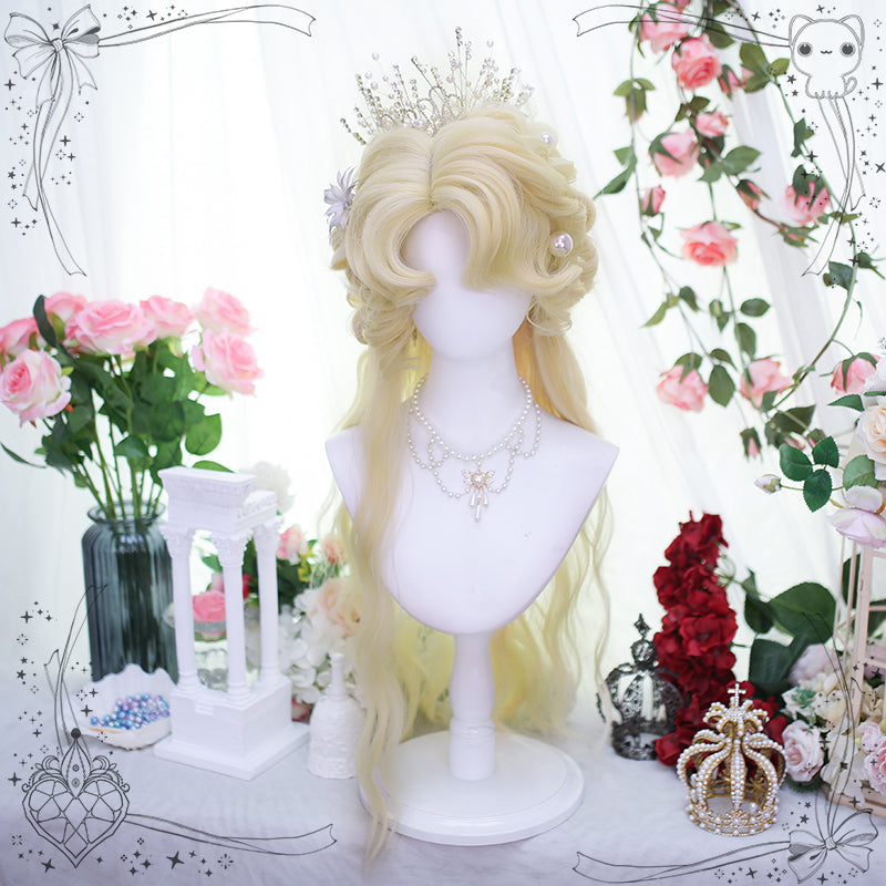 Princess Series Elf Queen Blonde Lolita Wig ON992 MK Kawaii Store