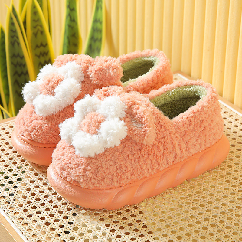 Sweet Comfy Soft Flowers Slippers ON887 MK Kawaii Store
