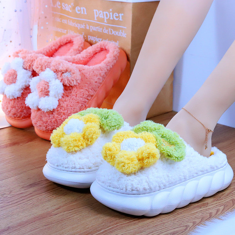 Sweet Comfy Soft Flowers Slippers ON887 MK Kawaii Store