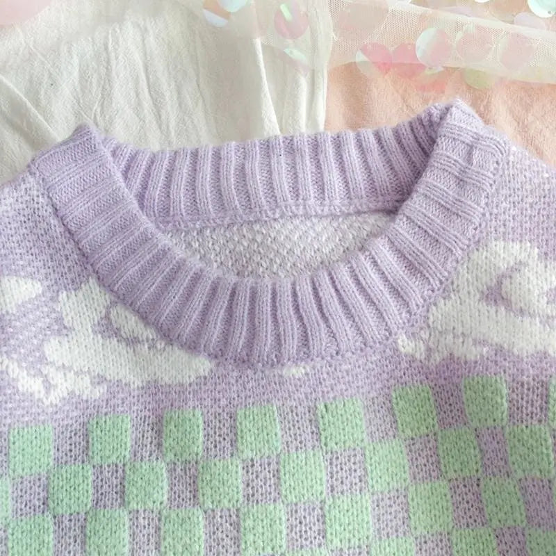Pastel Kawaii Esthétique Fée Kei Duck Pull