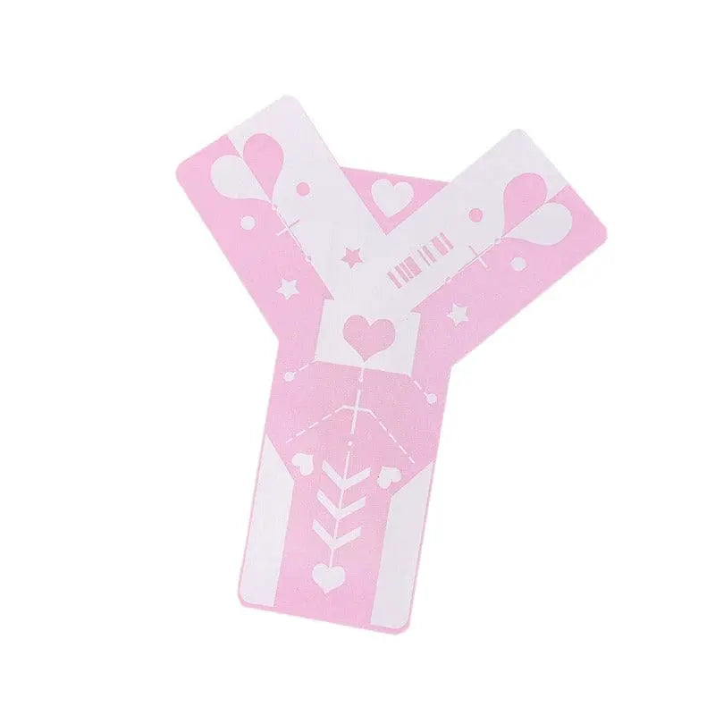 Autocollants d’entrejambe et de seins d’ange pastel rose bleu ON855