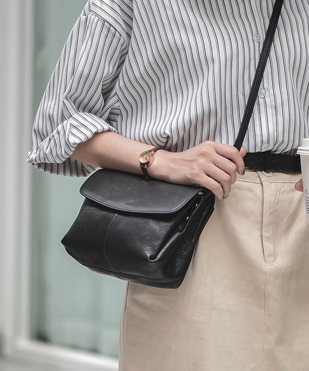 CrossBody Leather Retro Fabric Messenger Chocolate Bag