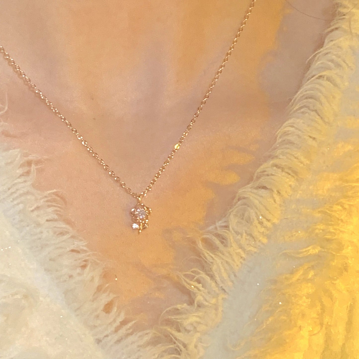 Collier de fleurs de printemps (SOP) LIN17