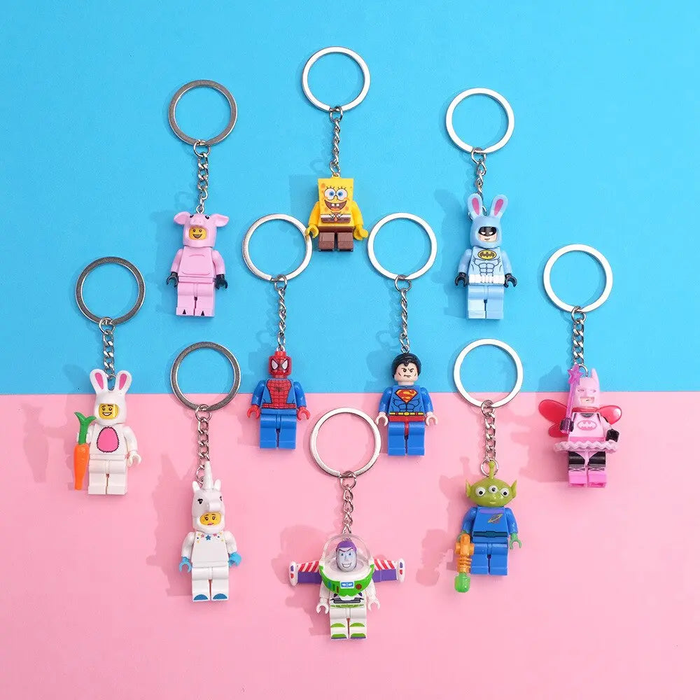 Kawaii Aesthetic Y2K Cute Fairy Super Hero Figure Building Blocks - Lovesickdoe MK Kawaii Store