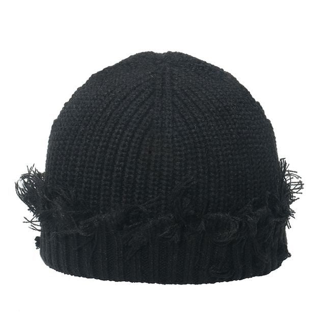 Distressed Knit Beanie