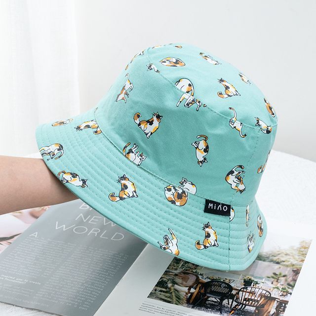 Bucket Reversible Hat Cat