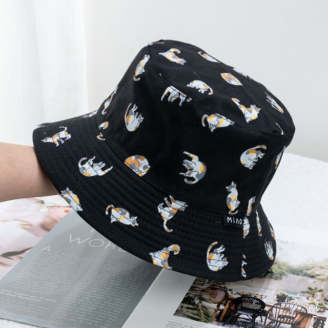 Bucket Reversible Hat Cat