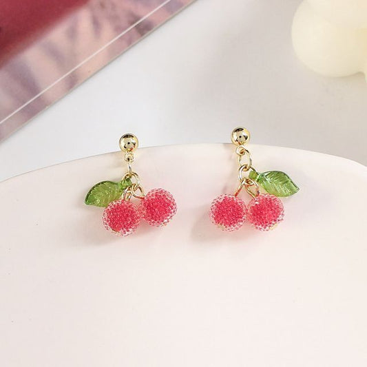 Earring Cherry Drop