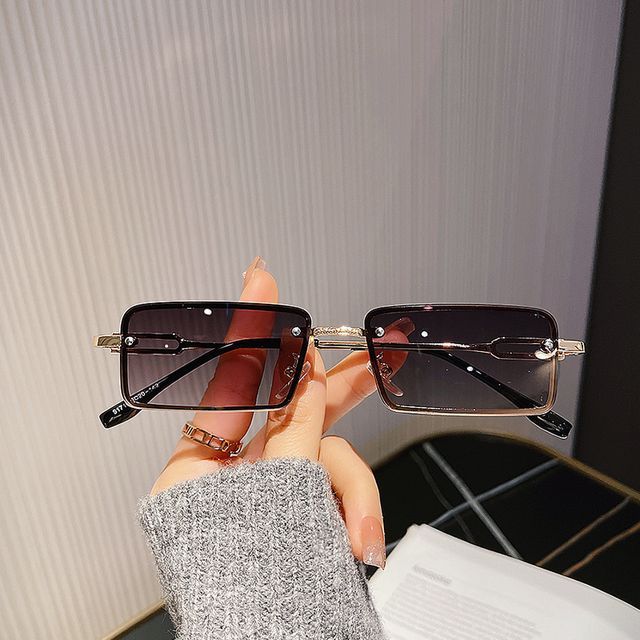 Sunglasses Alloy Rectangle