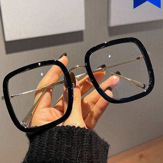 Blue Eyeglasses Blocking Light Square