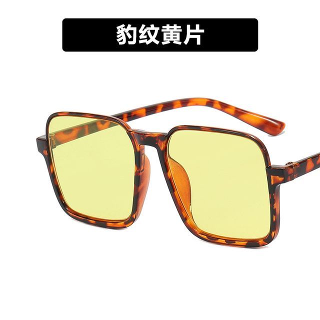 Resin Square Sunglasses