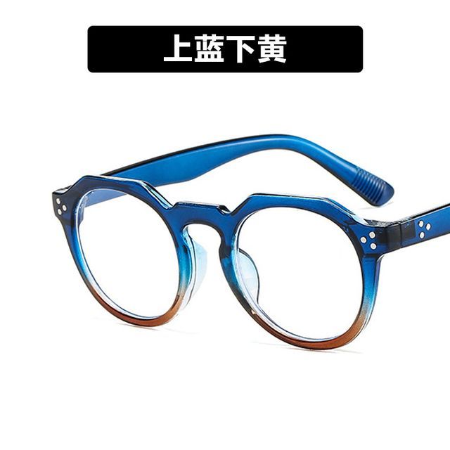 Retro Blue Blocking Eyeglasses Light