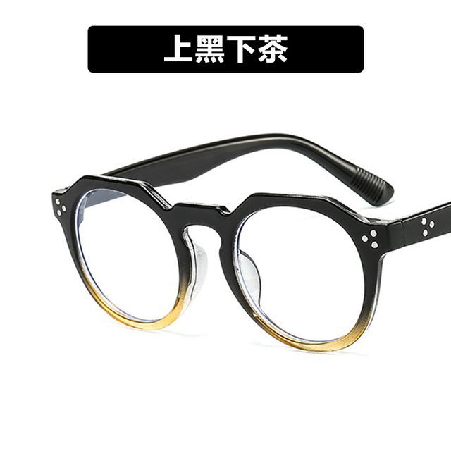 Retro Blue Blocking Eyeglasses Light