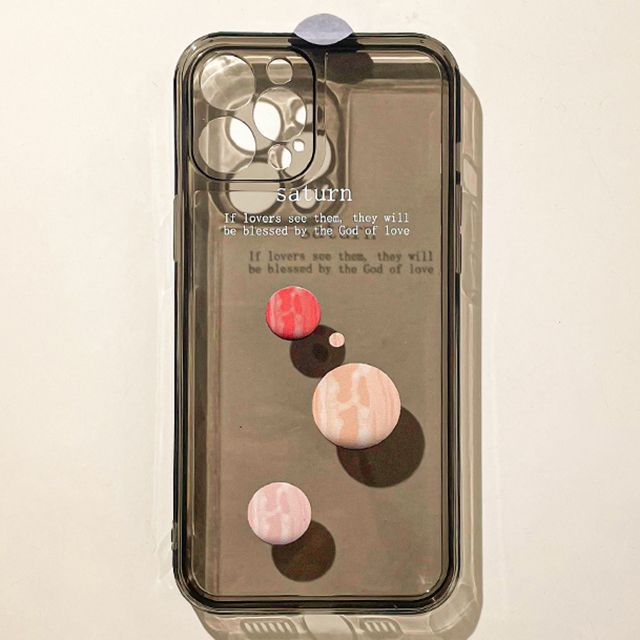 Transparent Case Planet Phone