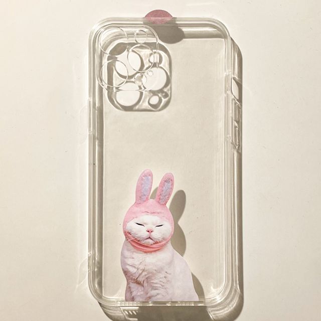 Cat Transparent Case Phone