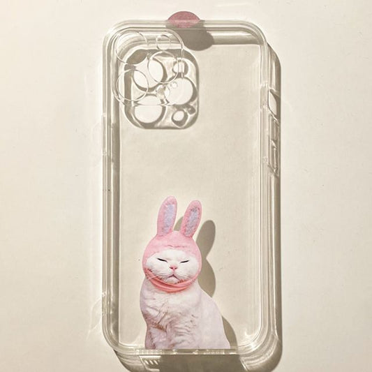 Cat Transparent Case Phone