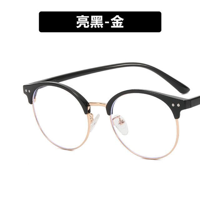 Glasses Filtering Light Round Blue