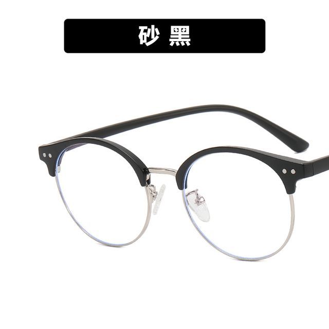 Glasses Filtering Light Round Blue